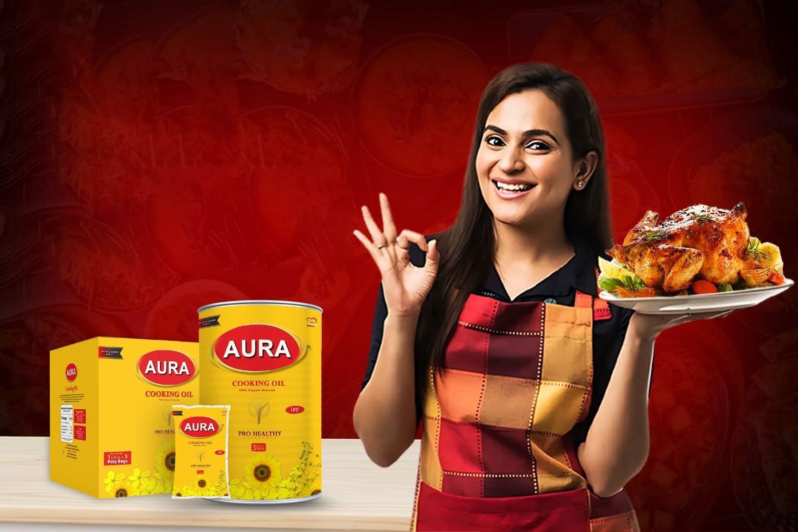 AURA Premium Cooking Oil